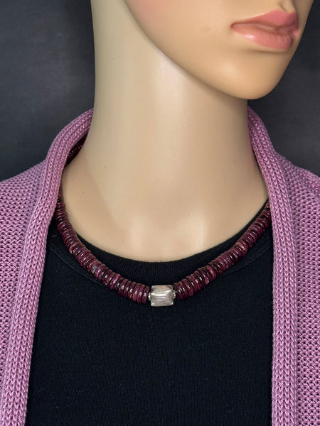 Spiny Oyster Statement Necklace