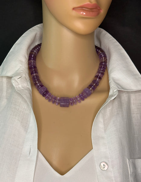 Ametrine Statement Necklace