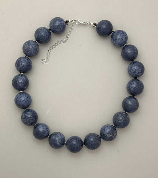 Dumortierite Statement Necklace