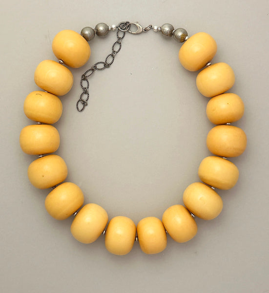 Tibetan Resin Statement Necklace