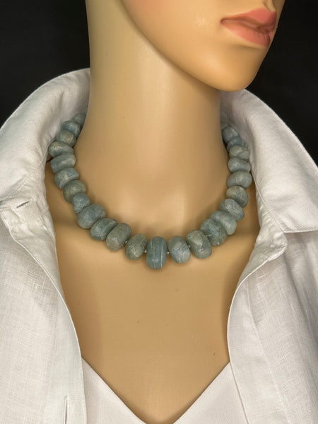 Amazonite Statement Necklace