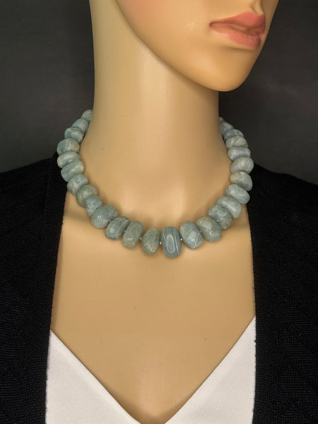 Amazonite Statement Necklace