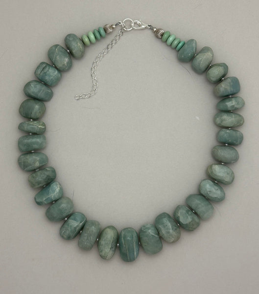 Amazonite Statement Necklace