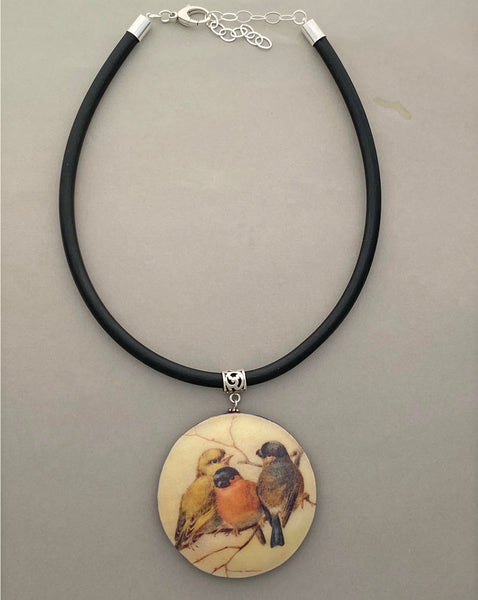 Pendant Necklace: Birds of a Feather